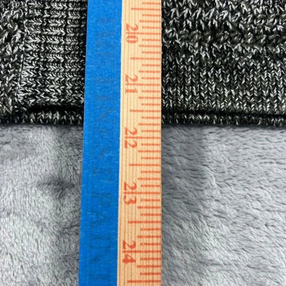 Gerard Darel Cardigan Women Size 2 Grey Excellent Wool Blend Gold Crest Buttons - Picture 13 of 16